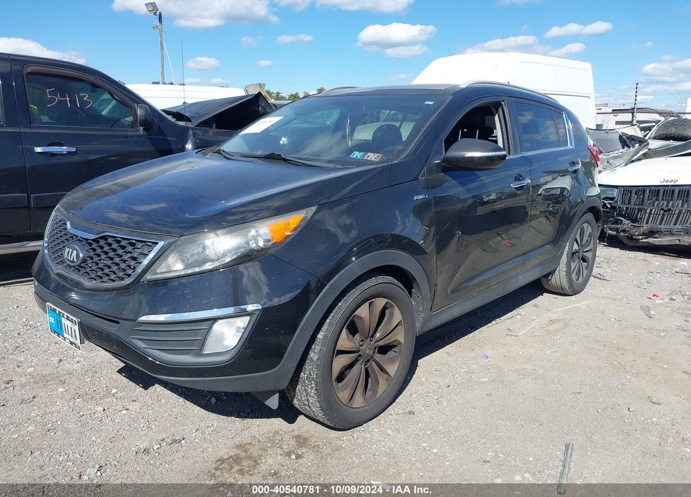 2013 KIA SPORTAGE SX VIN: KNDPCCA62D7437201