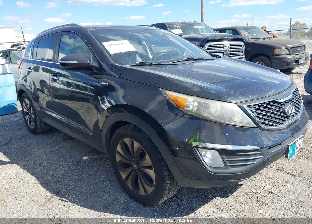 2013 KIA SPORTAGE SX VIN: KNDPCCA62D7437201