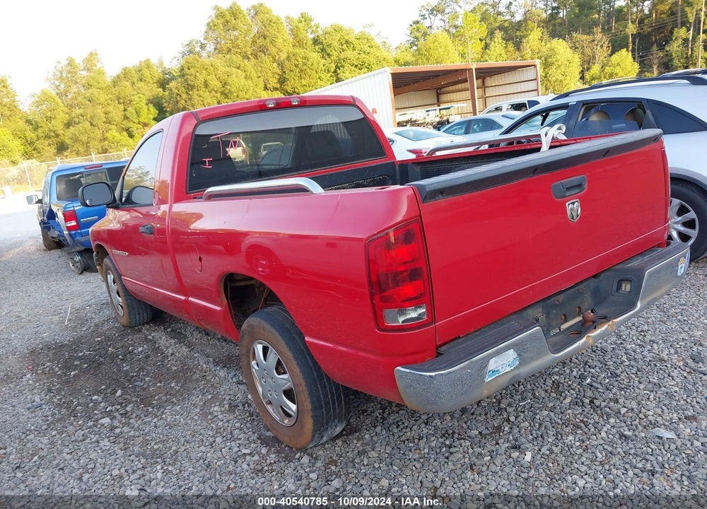 2006 DODGE RAM 1500 ST VIN: 1D7HA16N66J124033