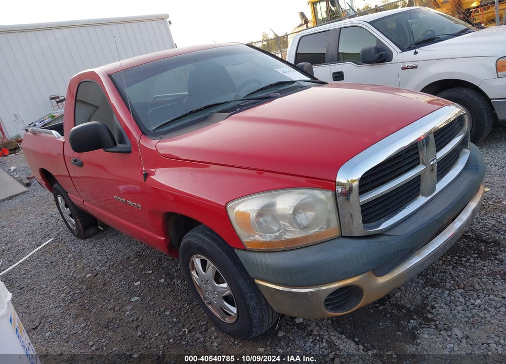 2006 DODGE RAM 1500 ST VIN: 1D7HA16N66J124033