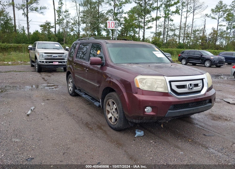 2009 HONDA PILOT TOURING VIN: 5FNYF38989B027855