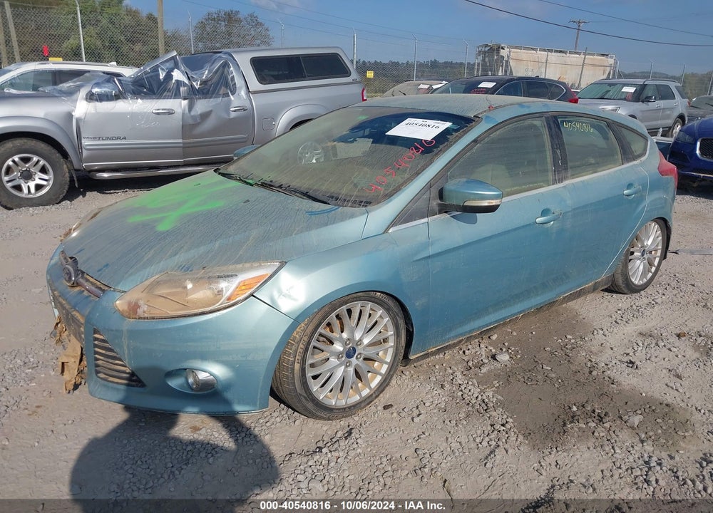 2012 FORD FOCUS SEL VIN: 1FAHP3M27CL408211