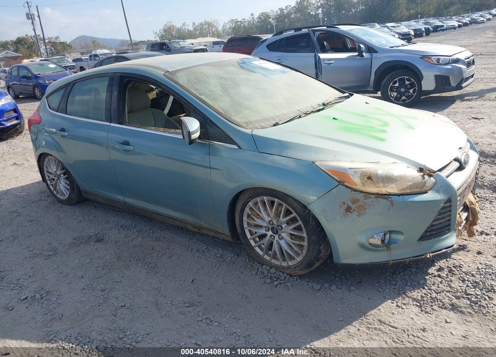 2012 FORD FOCUS SEL VIN: 1FAHP3M27CL408211