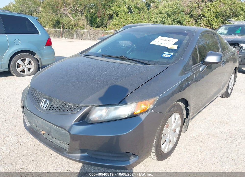 2012 HONDA CIVIC LX VIN: 2HGFG3B57CH559496
