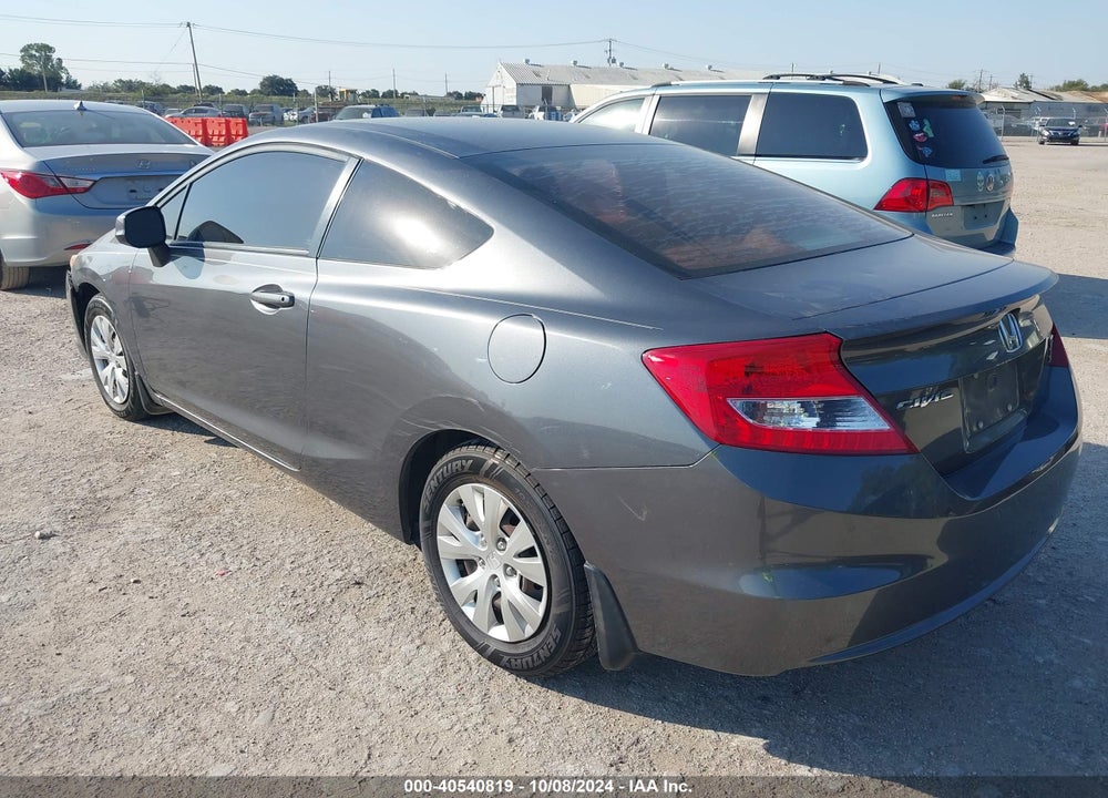 2012 HONDA CIVIC LX VIN: 2HGFG3B57CH559496