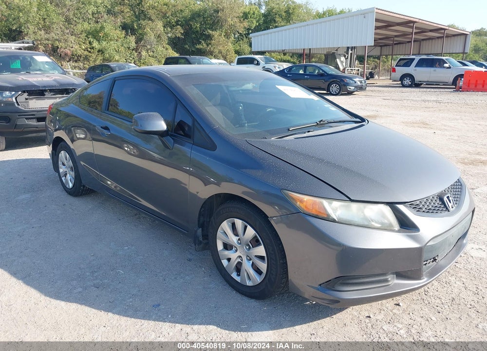 2012 HONDA CIVIC LX VIN: 2HGFG3B57CH559496