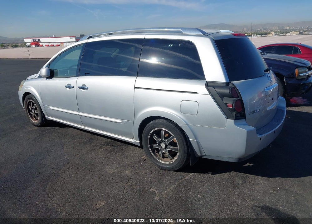 2007 NISSAN QUEST 3.5 SE VIN: 5N1BV28U47N103041