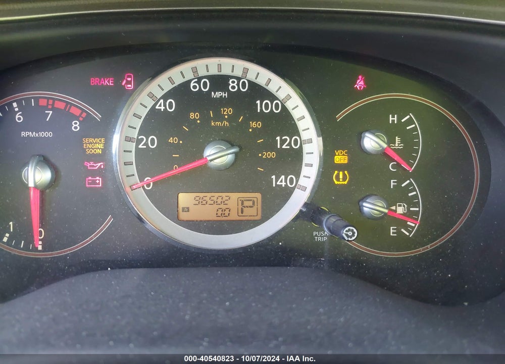 2007 NISSAN QUEST 3.5 SE VIN: 5N1BV28U47N103041