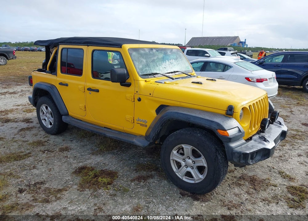 2018 ANGLER JEEP WR UNLIMITED SPORT S 4X4 VIN: 1C4HJXDG6JW297614