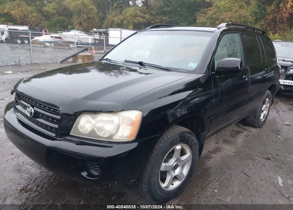2003 TOYOTA HIGHLANDER VIN: JTEHD21A630025138
