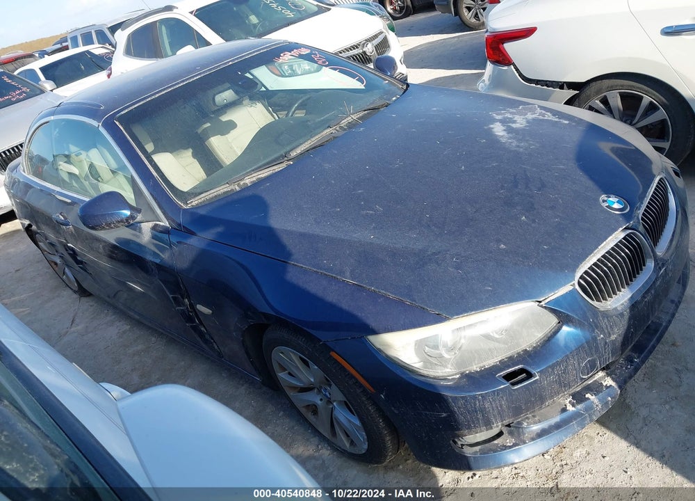 2012 BMW 328I VIN: WBADW7C57CE728953