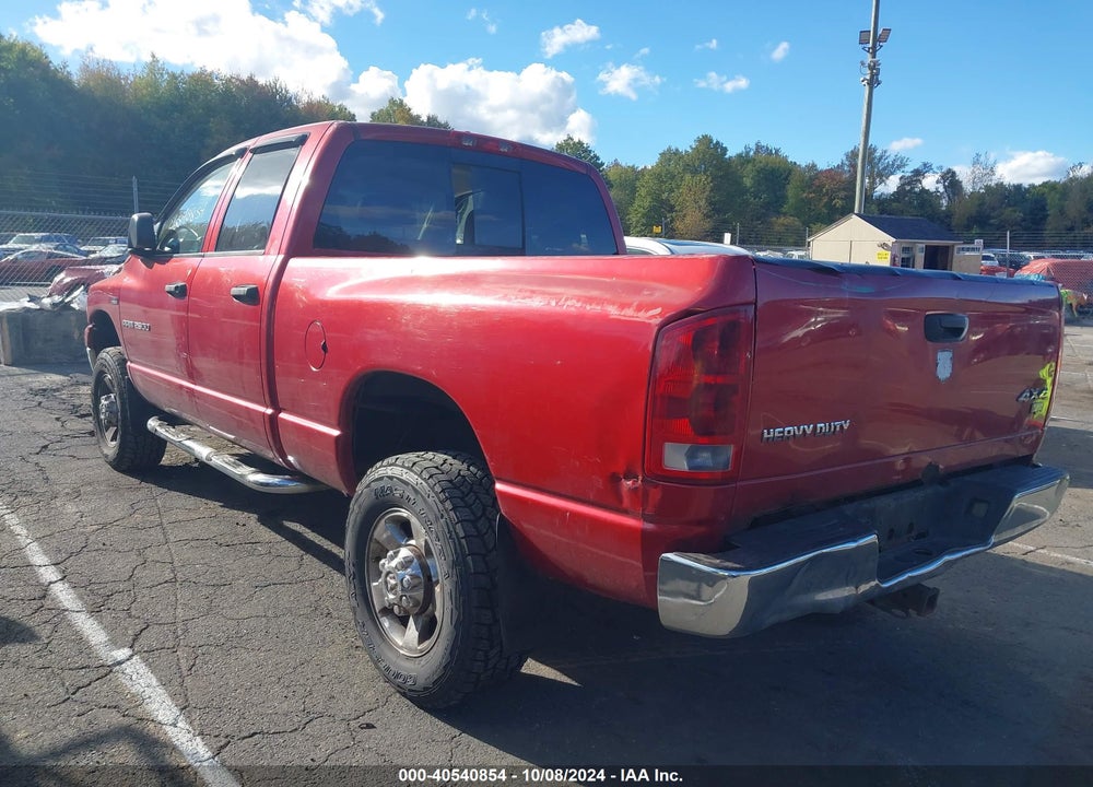 2006 DODGE RAM 2500 LARAMIE VIN: 1D7KS28D16J113339