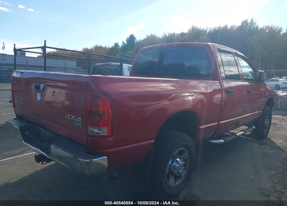 2006 DODGE RAM 2500 LARAMIE VIN: 1D7KS28D16J113339
