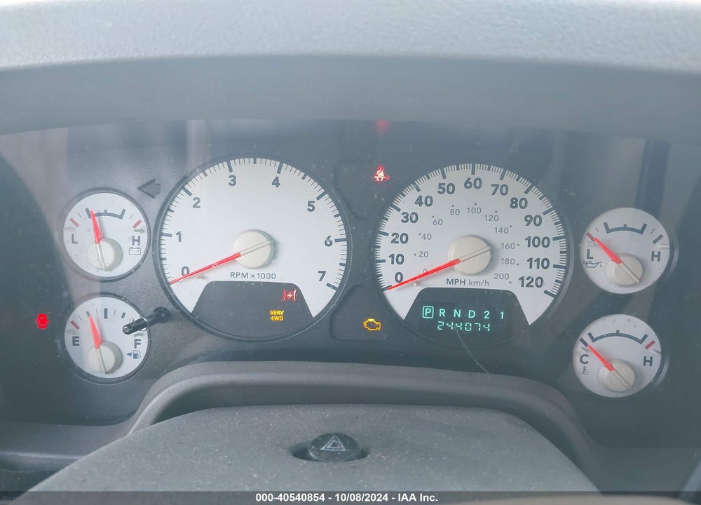 2006 DODGE RAM 2500 LARAMIE VIN: 1D7KS28D16J113339