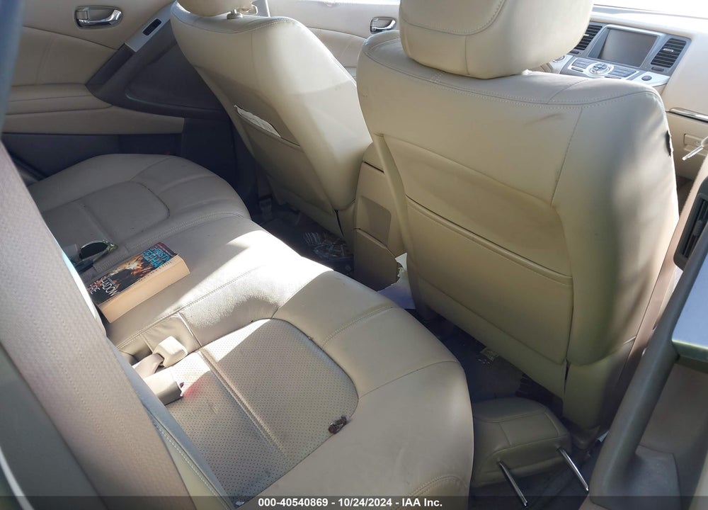 2011 NISSAN MURANO SL VIN: JN8AZ1MU6BW055375