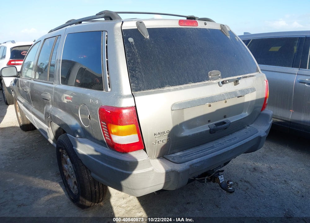 2000 JEEP GRAND CHEROKEE LAREDO VIN: 1J4GW48S3YC327507
