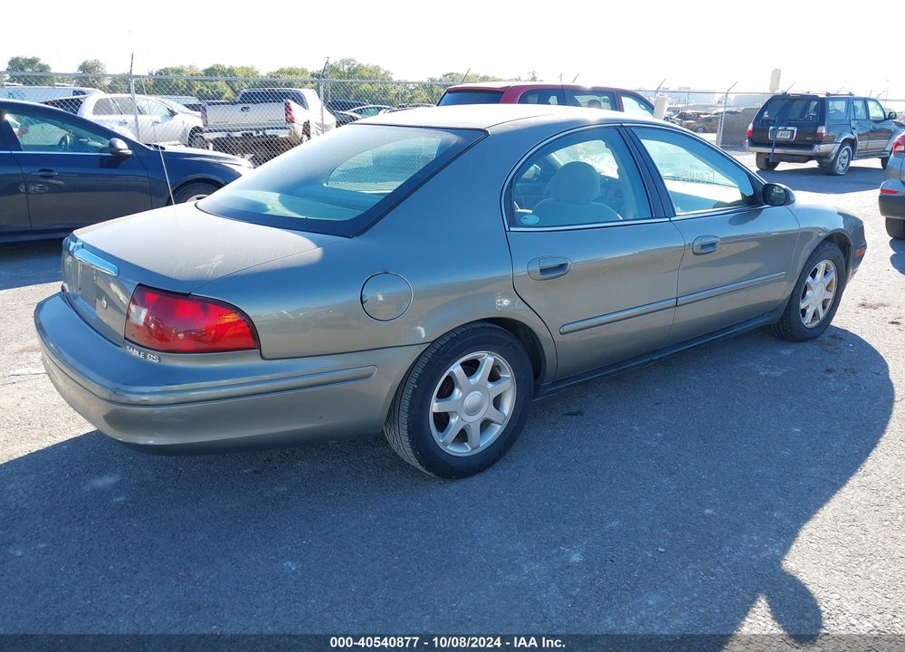 2003 MERCURY SABLE GS VIN: 1MEFM50U53A625537