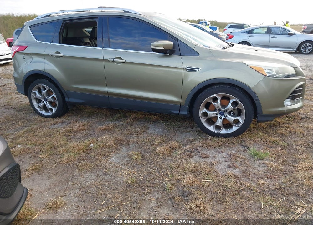 2013 FORD ESCAPE TITANIUM VIN: 1FMCU0J98DUD64871