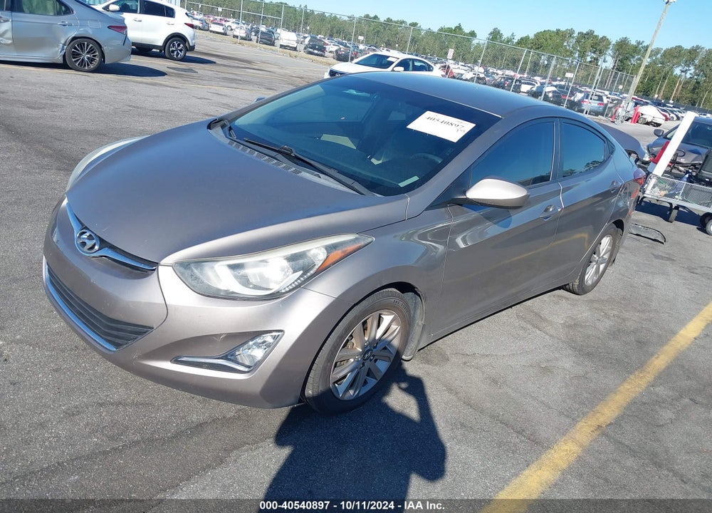 2015 HYUNDAI ELANTRA SE VIN: 5NPDH4AE8FH612499