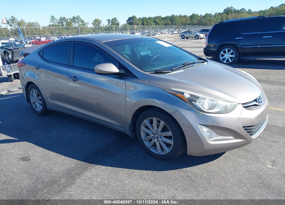 2015 HYUNDAI ELANTRA SE VIN: 5NPDH4AE8FH612499