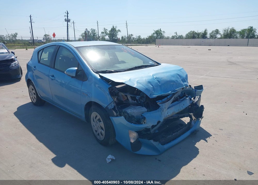 2016 TOYOTA PRIUS C TWO VIN: JTDKDTB32G1131649