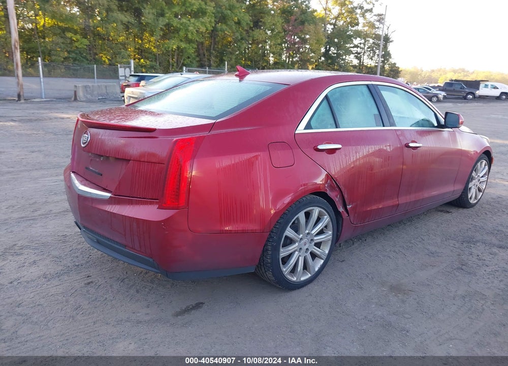 2013 CADILLAC ATS LUXURY VIN: 1G6AB5SA3D0108736