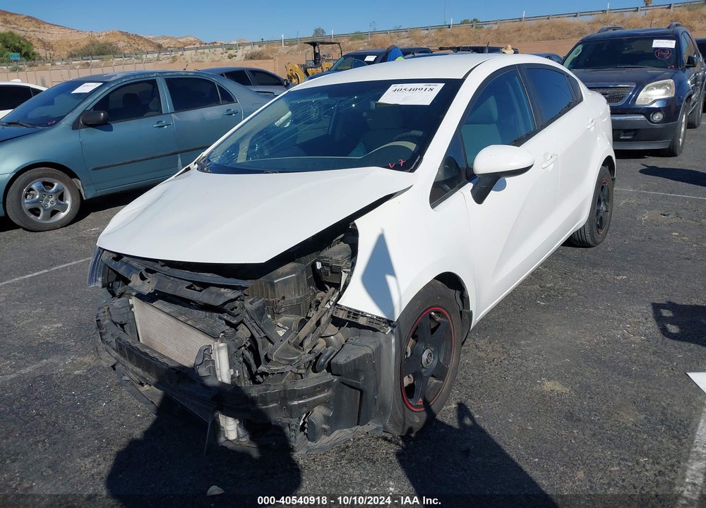 2013 KIA RIO LX VIN: KNADM4A39D6153546