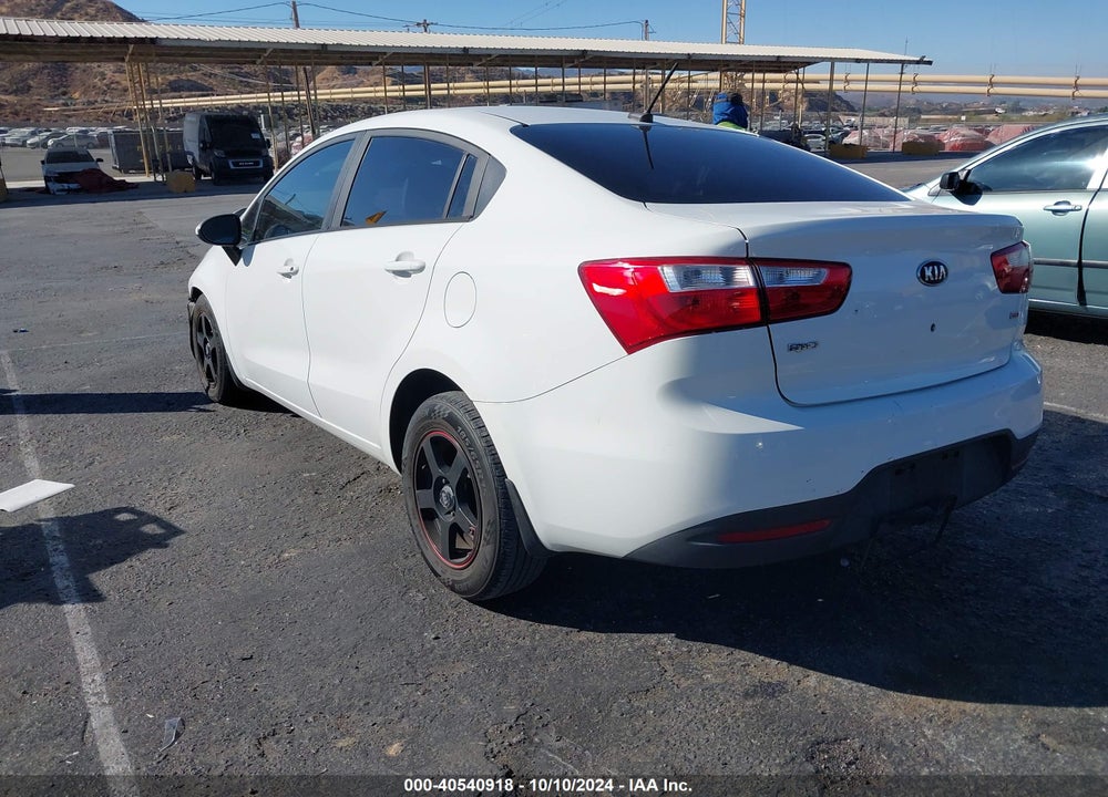 2013 KIA RIO LX VIN: KNADM4A39D6153546