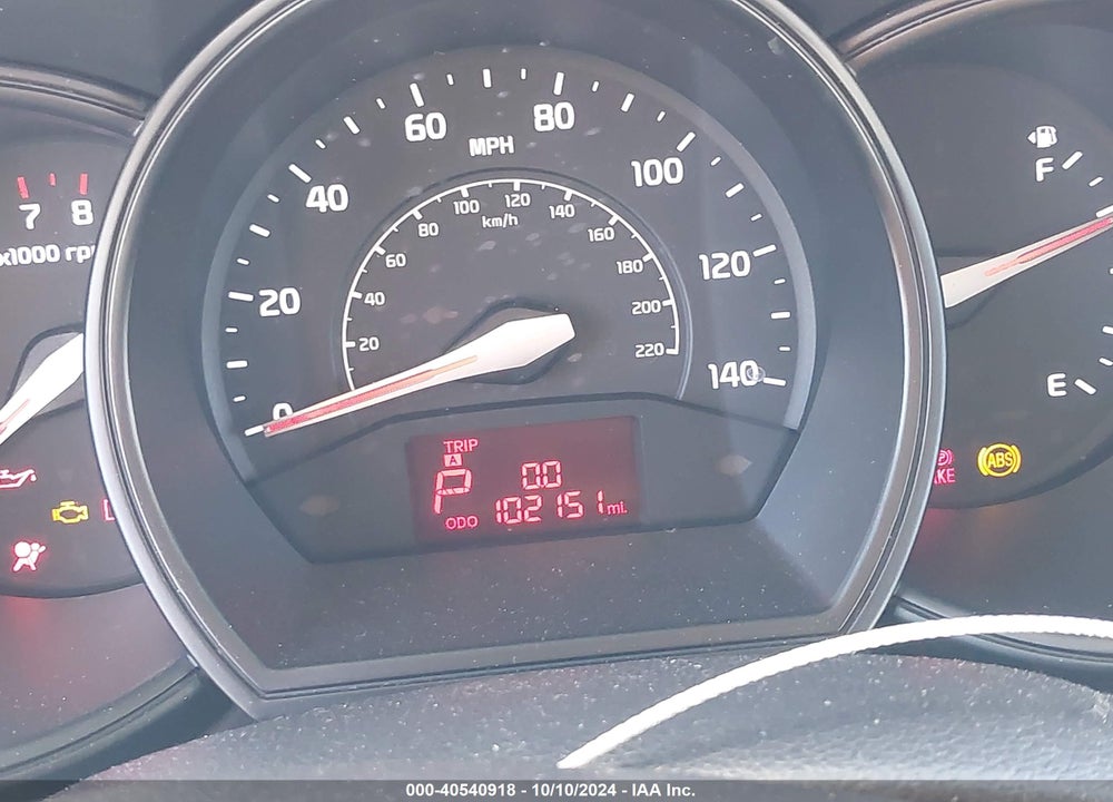 2013 KIA RIO LX VIN: KNADM4A39D6153546