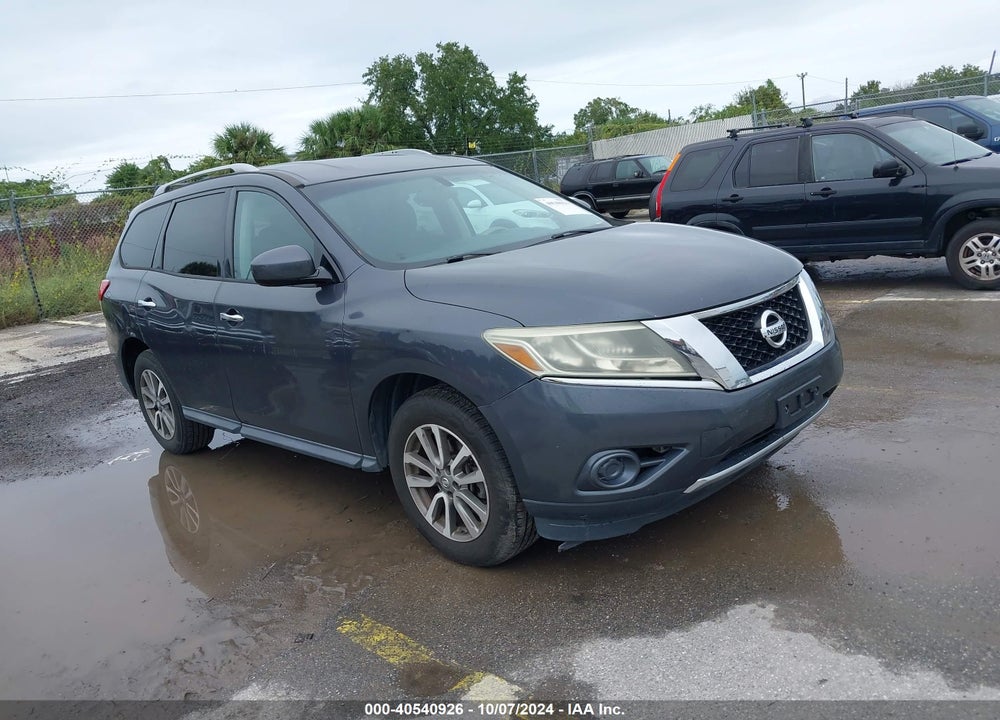 2013 NISSAN PATHFINDER SV VIN: 5N1AR2MN3DC641462