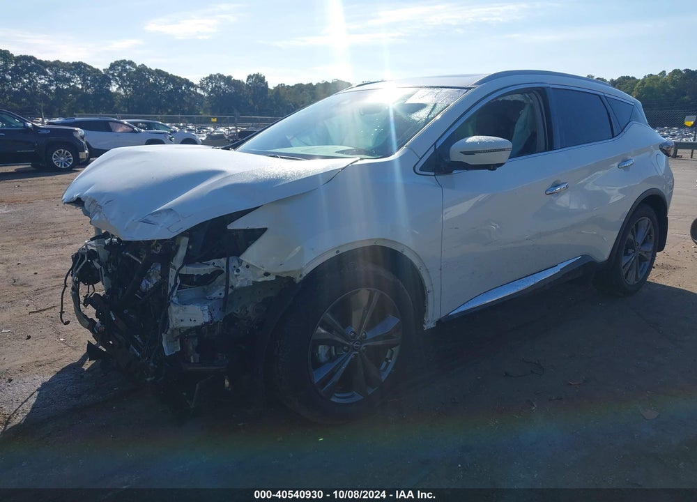 2023 NISSAN MURANO PLATINUM FWD VIN: 5N1AZ2DJ0PC126565