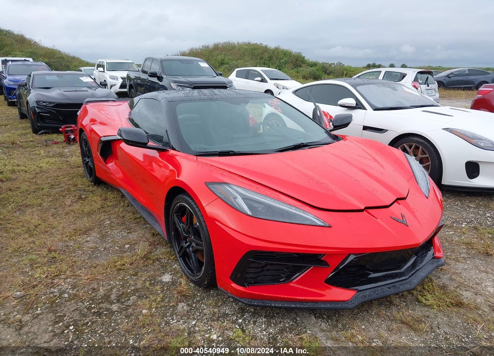 2021 CHEVROLET CORVETTE STINGRAY RWD 2LT VIN: 1G1YB3D45M5103119