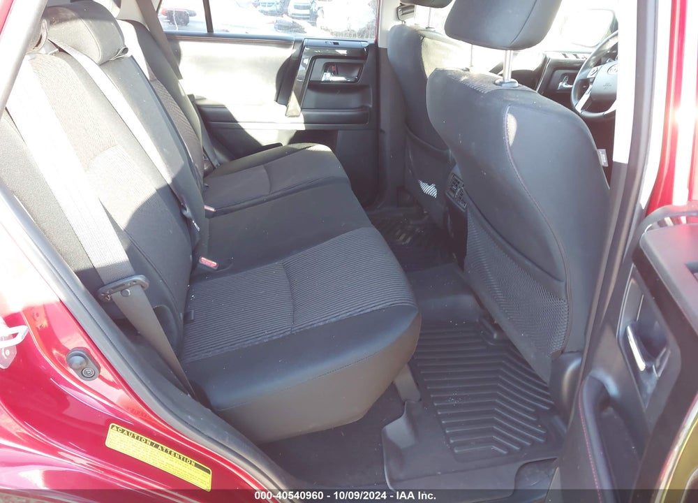 2018 TOYOTA 4RUNNER TRD OFF ROAD VIN: JTEBU5JR4J5561650