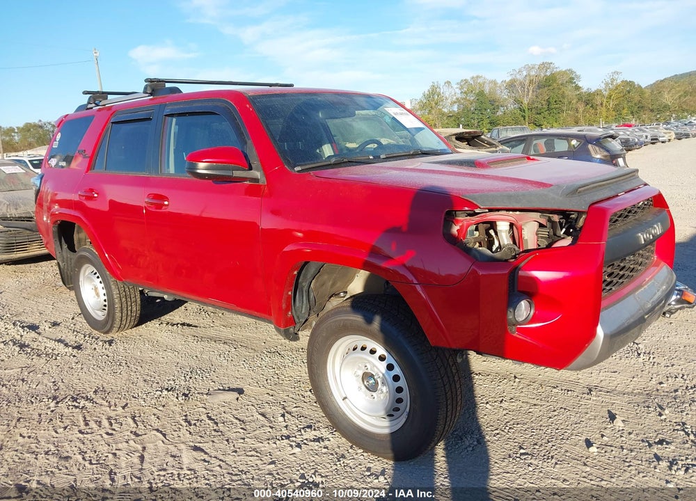 2018 TOYOTA 4RUNNER TRD OFF ROAD VIN: JTEBU5JR4J5561650
