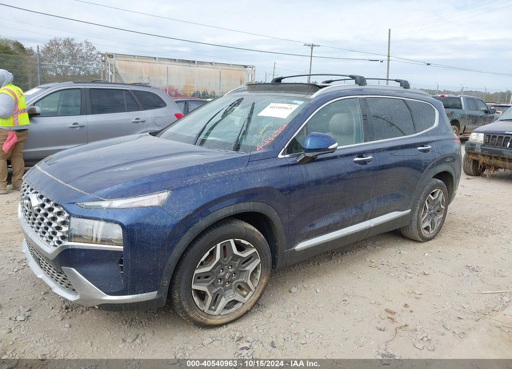 2022 HYUNDAI SANTA FE LIMITED VIN: 5NMS44ALXNH445253
