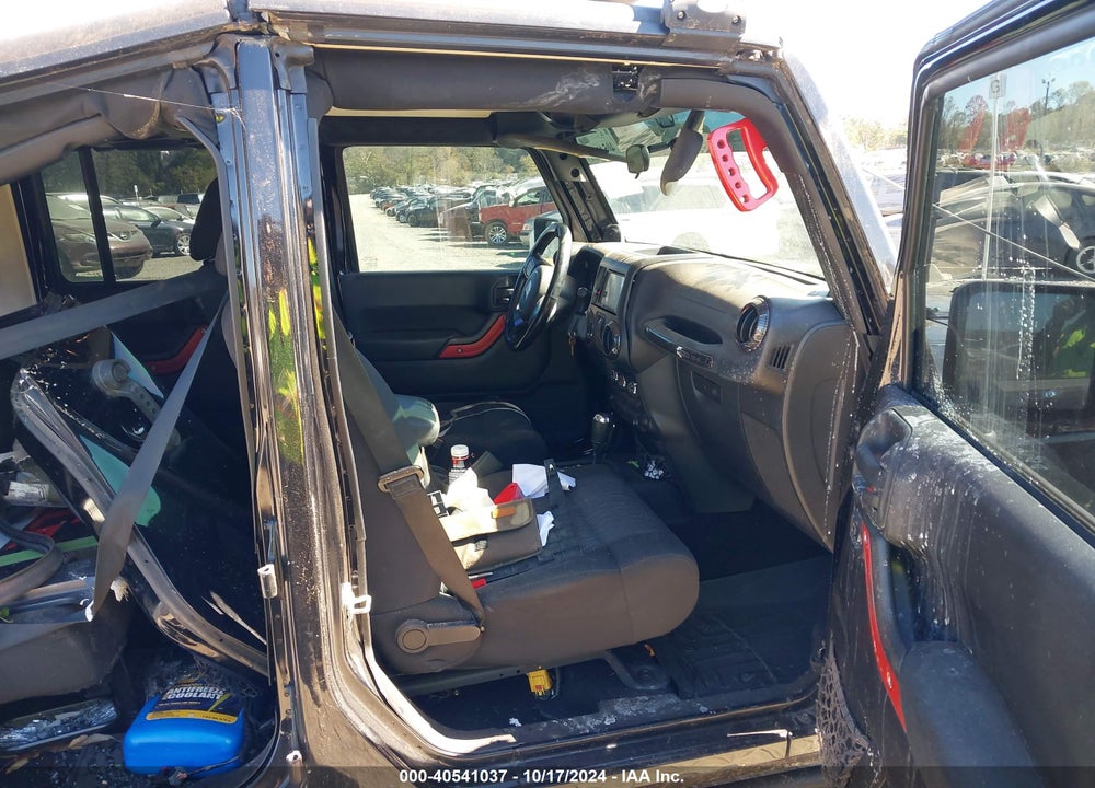 2012 JEEP WRANGLER UNLIMITED SPORT VIN: 1C4BJWDG5CL155789