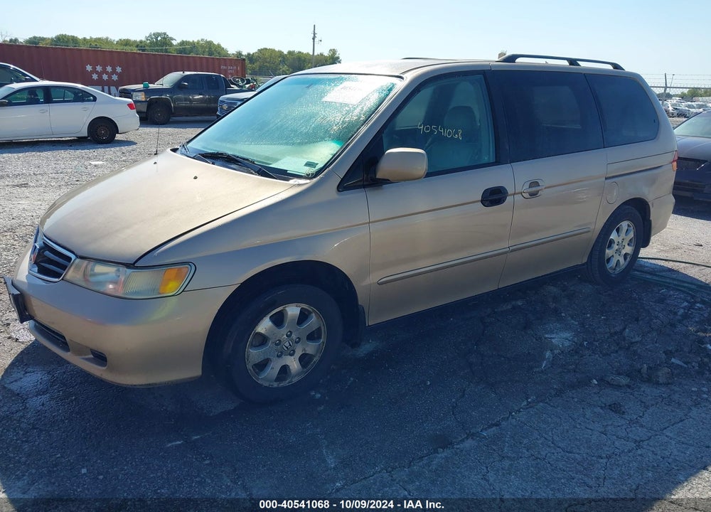 2002 HONDA ODYSSEY EX-L VIN: 2HKRL18052H570610