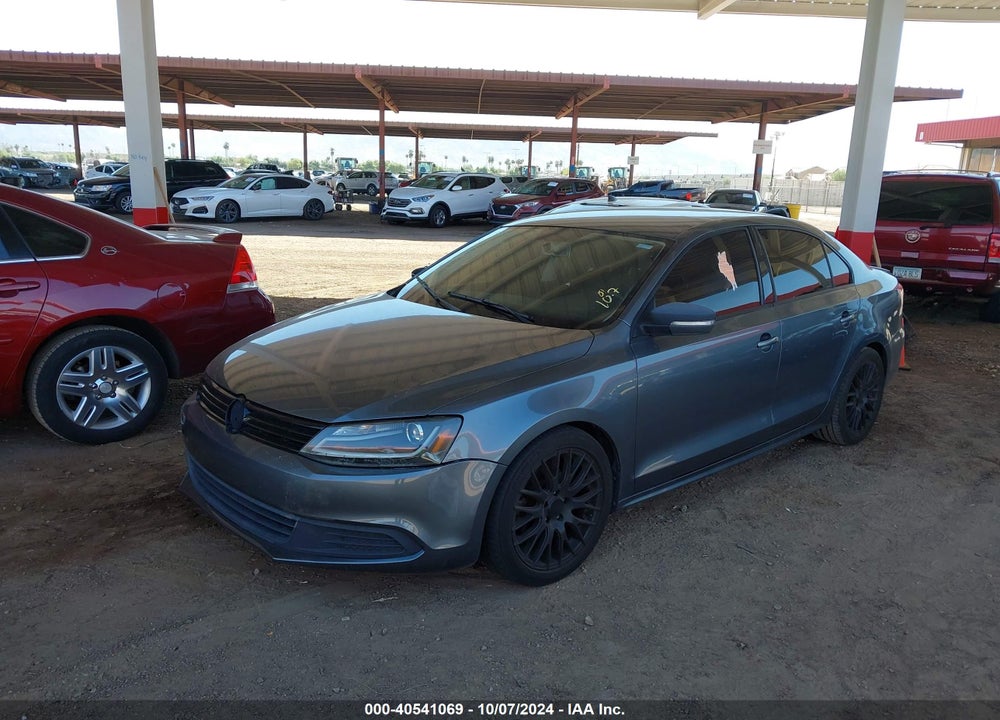 2013 VOLKSWAGEN JETTA 2.0L S VIN: 3VW1K7AJ6DM411255