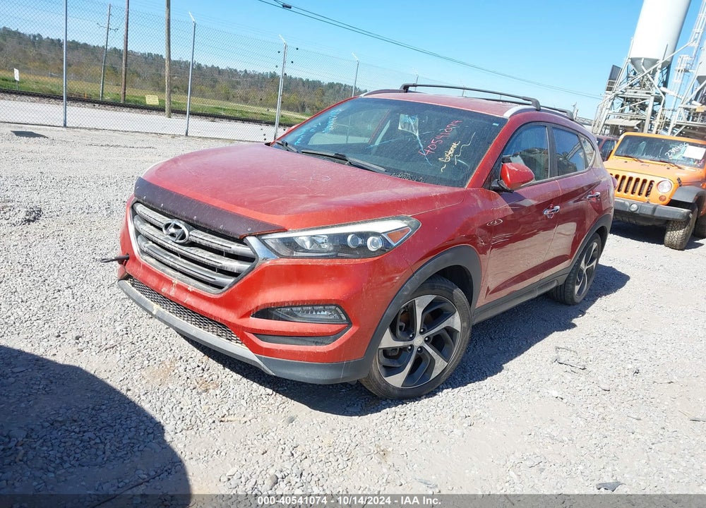 2016 HYUNDAI TUCSON LIMITED VIN: KM8J3CA26GU144258