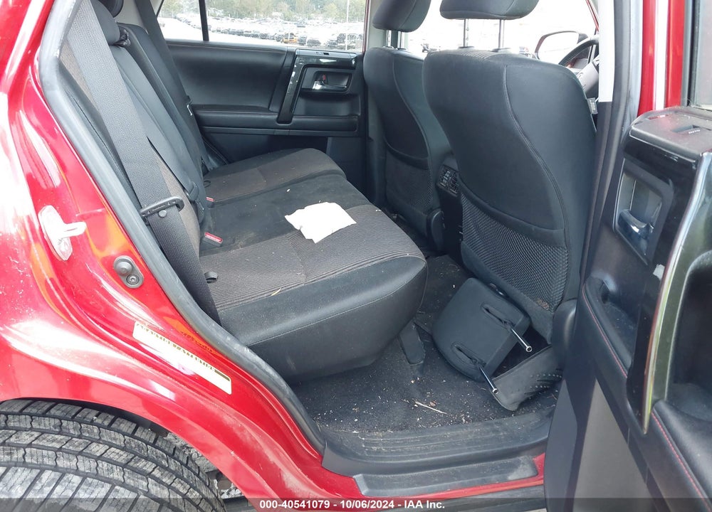 2015 TOYOTA 4RUNNER TRAIL VIN: JTEBU5JR1F5212436