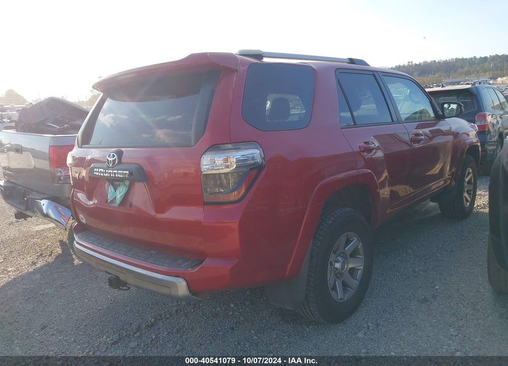 2015 TOYOTA 4RUNNER TRAIL VIN: JTEBU5JR1F5212436