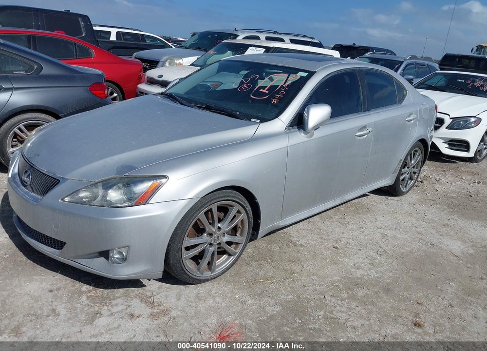 2008 LEXUS IS 250 VIN: JTHBK262482076312