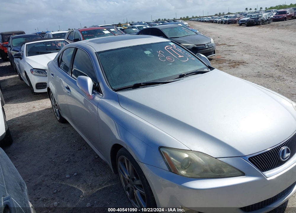 2008 LEXUS IS 250 VIN: JTHBK262482076312