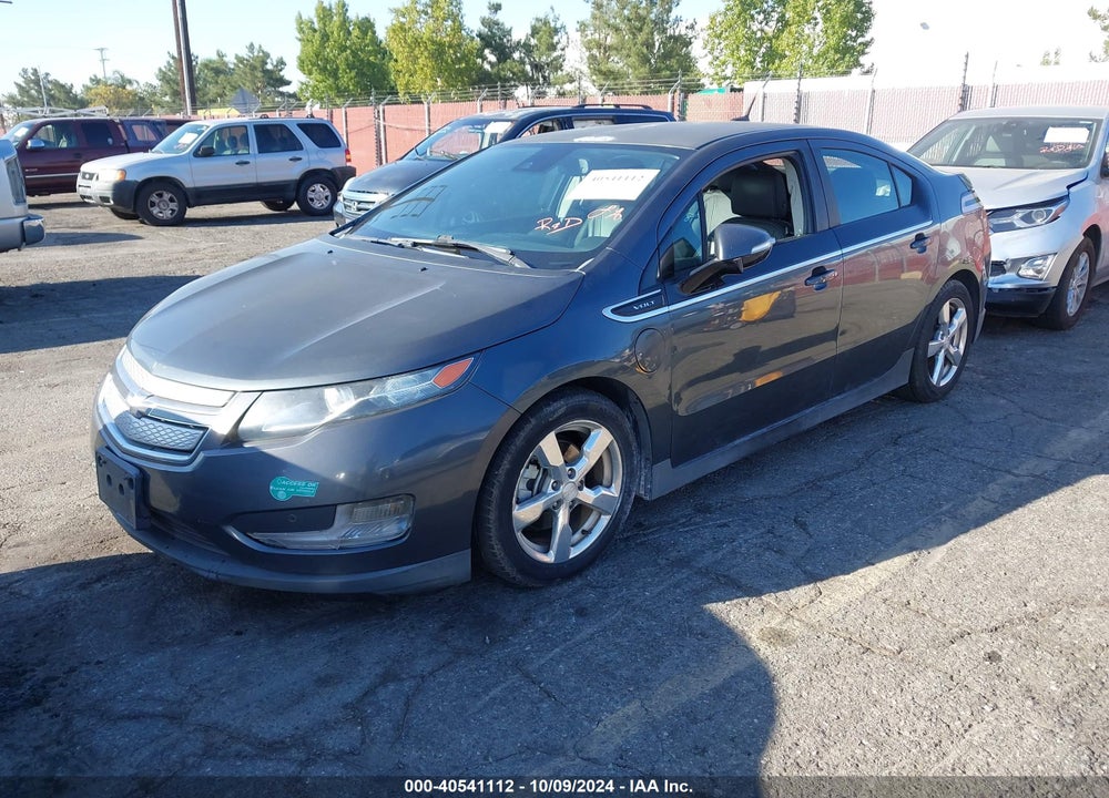 2013 CHEVROLET VOLT VIN: 1G1RH6E45DU145489