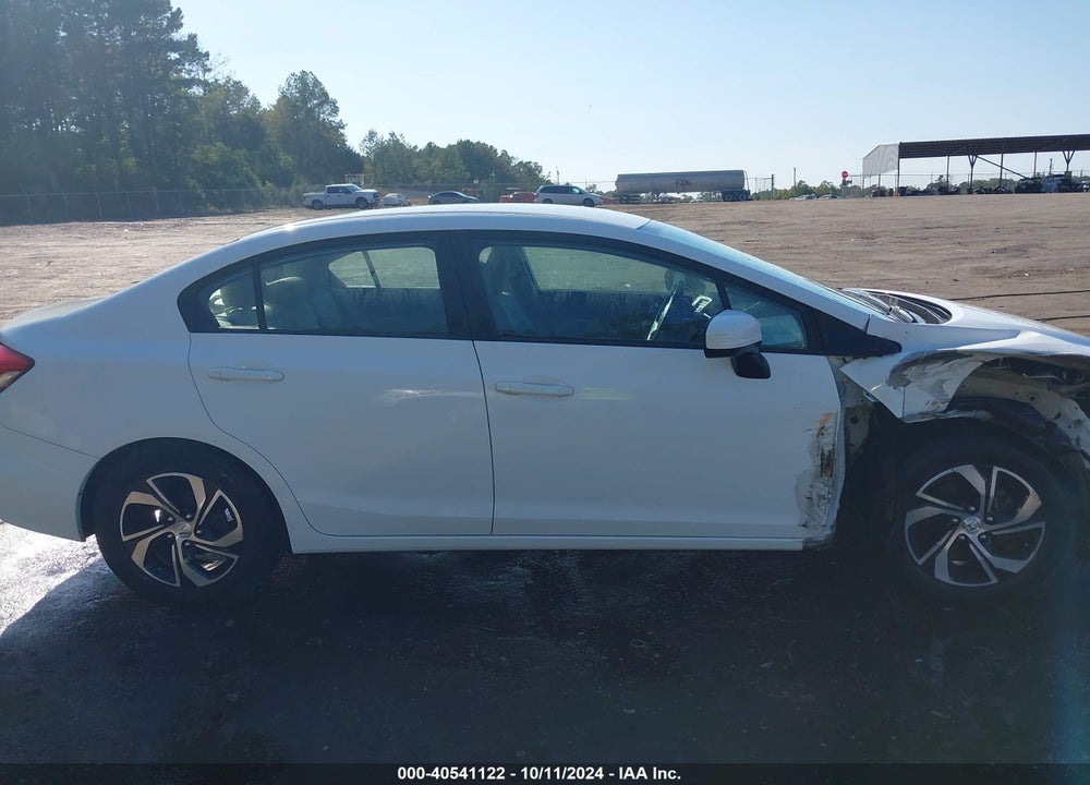 2014 HONDA CIVIC LX VIN: 2HGFB2F50EH510260