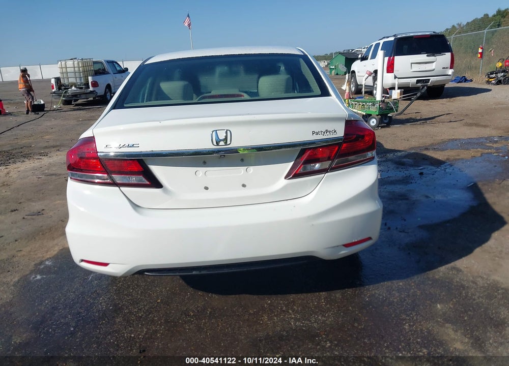 2014 HONDA CIVIC LX VIN: 2HGFB2F50EH510260