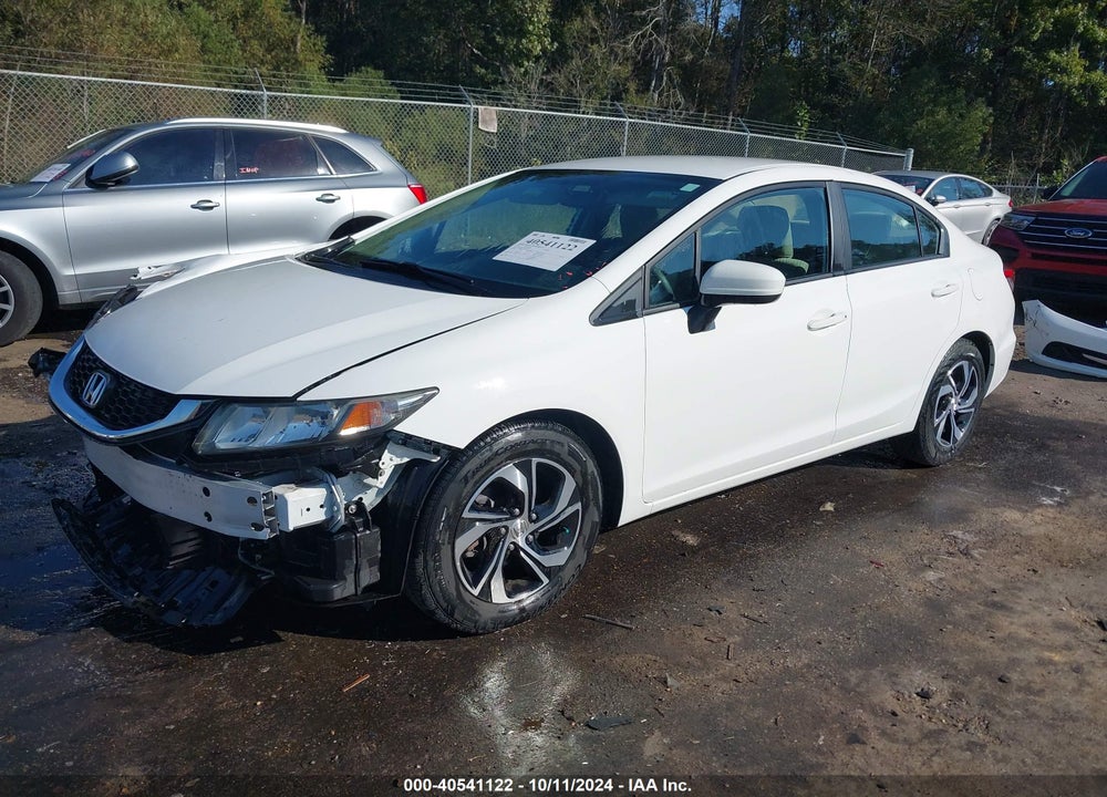 2014 HONDA CIVIC LX VIN: 2HGFB2F50EH510260