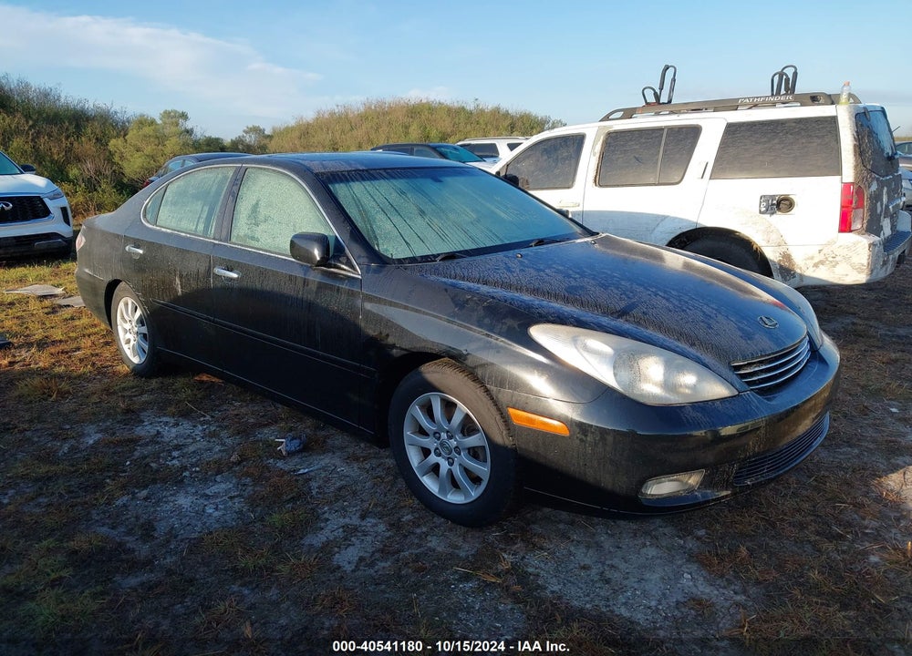 2003 LEXUS ES 300 VIN: JTHBF30G836009714