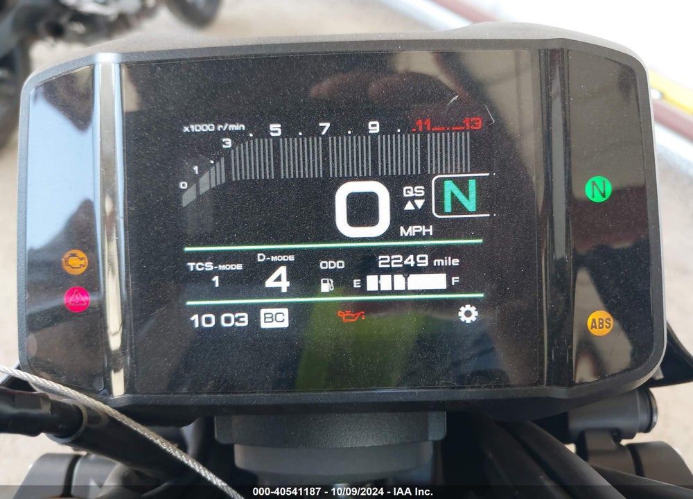 2023 YAMAHA MT09 DC VIN: JYARN72Y9PA000616