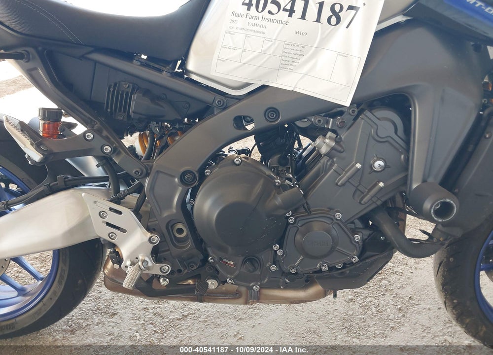 2023 YAMAHA MT09 DC VIN: JYARN72Y9PA000616